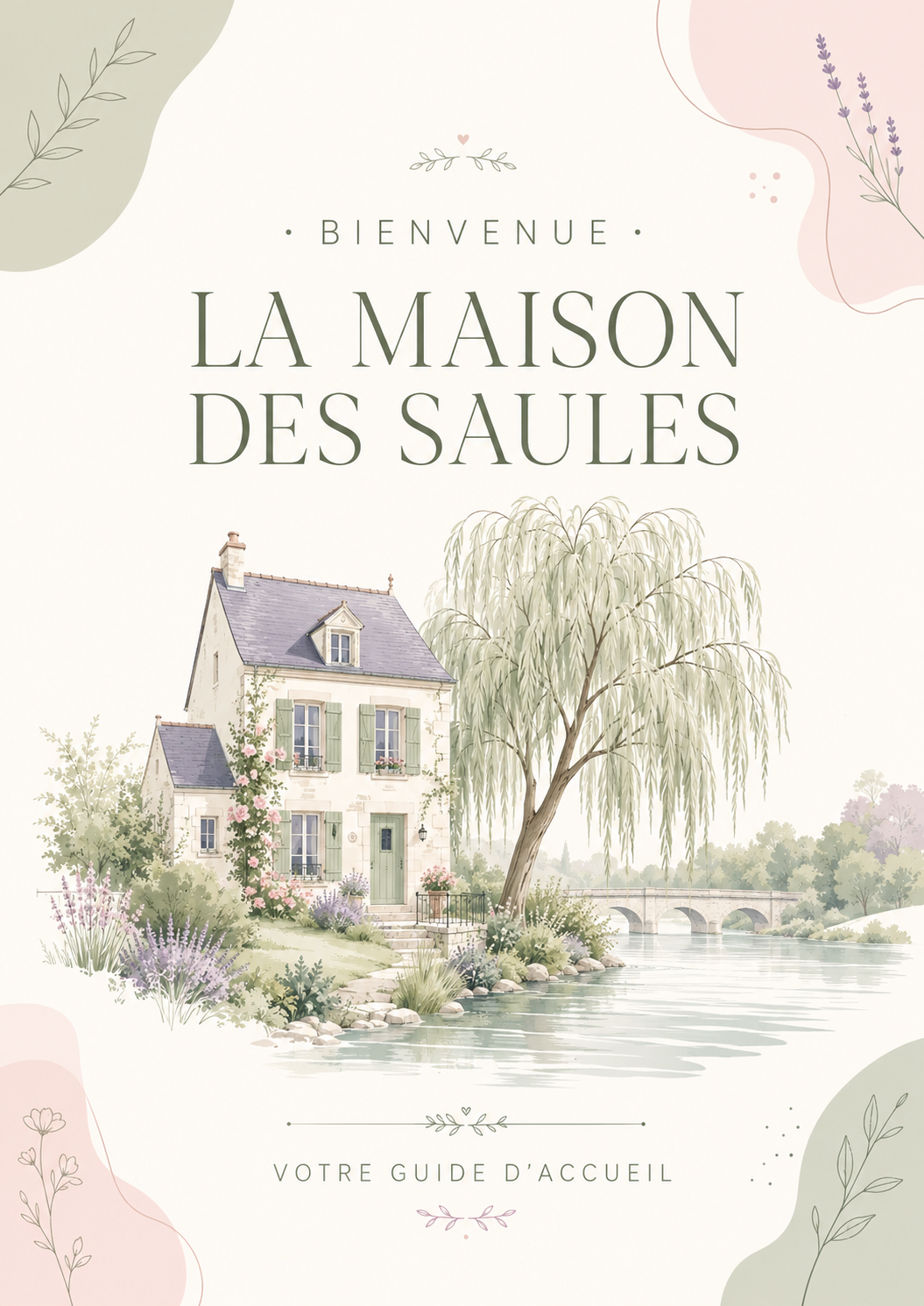 Nouveau livret d’accueil fictif La Maison des Saules